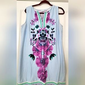 NY and Company  dress size XL,  beautiful floral design on front and back